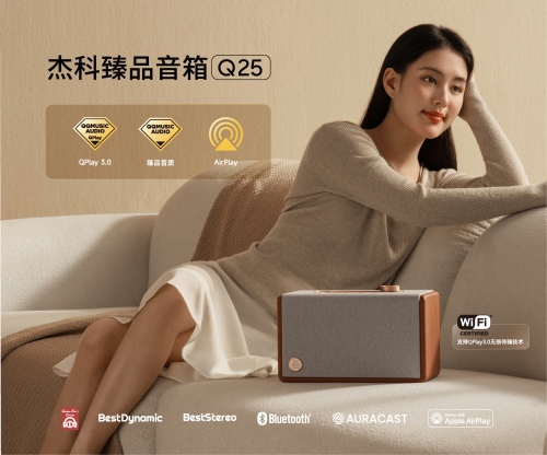 声破局书写国货自强新篇章杰科Q25臻品音箱：以(图4)